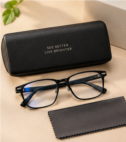 Veyro Noir™ — Classic Black Frames